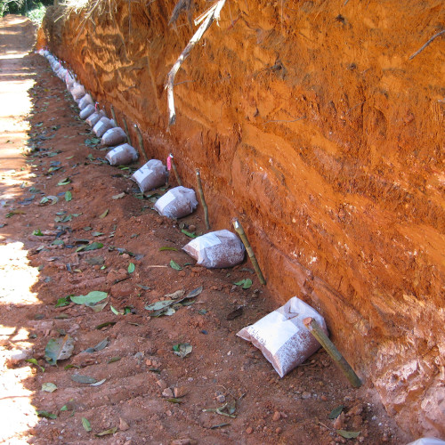 VG1 trench sampling, 2011. 