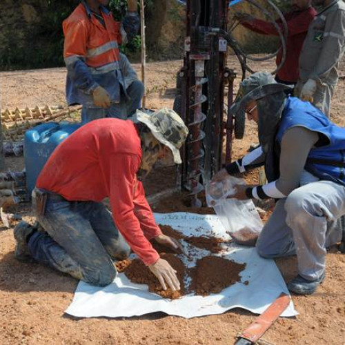 Auger drilling, 2010.                                                     
